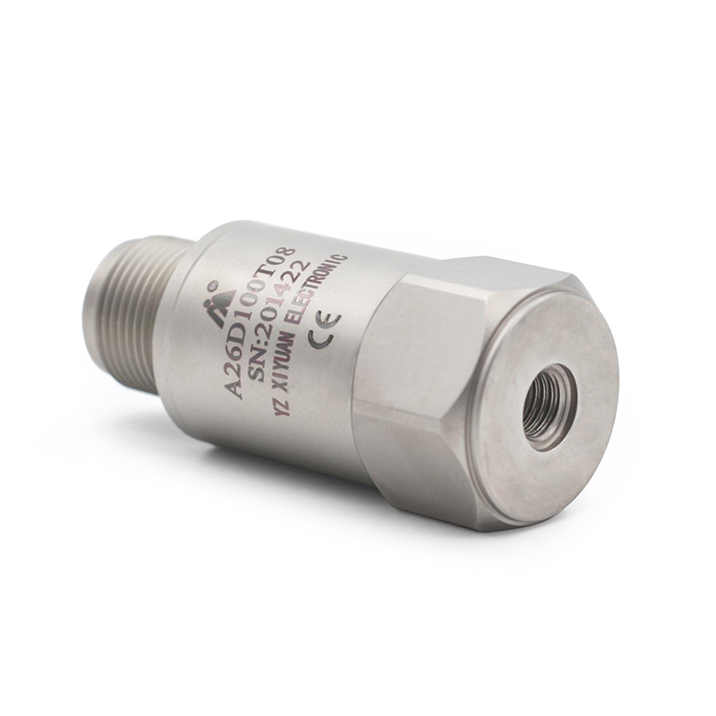 A26D100T08 100mV/g IEPE Voltage Output Piezoelectric Vibration Sensor Transducer Accelerometers