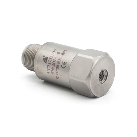 Piezoelectric Acceleration and Temperature Measurement 100mV/g Double ...