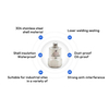 Uniaxial Voltage Type IEPE General Purpose Accelerometer Industrial Online Monitoring Vibration Accelerometer