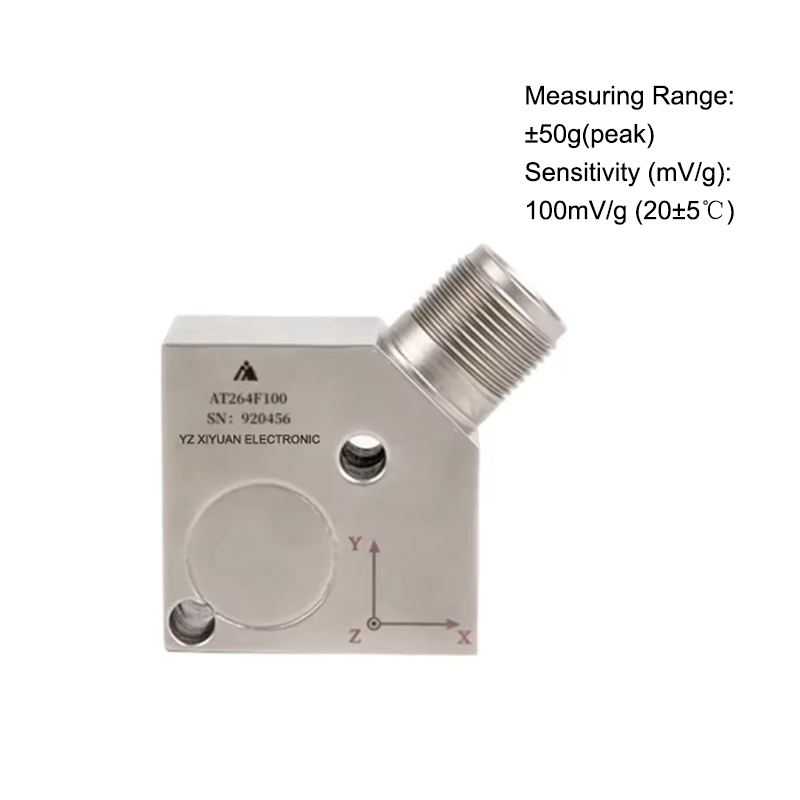 Industrial Inspection Acceleration And Temperature Complex Sensor Accelerometer With Temperature Monitor Sensor