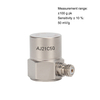 Robust Titanium Alloy Accelerometer, Single-Axis IEPE Vibration Acceleration Sensor, 50mV/g Sensitivity