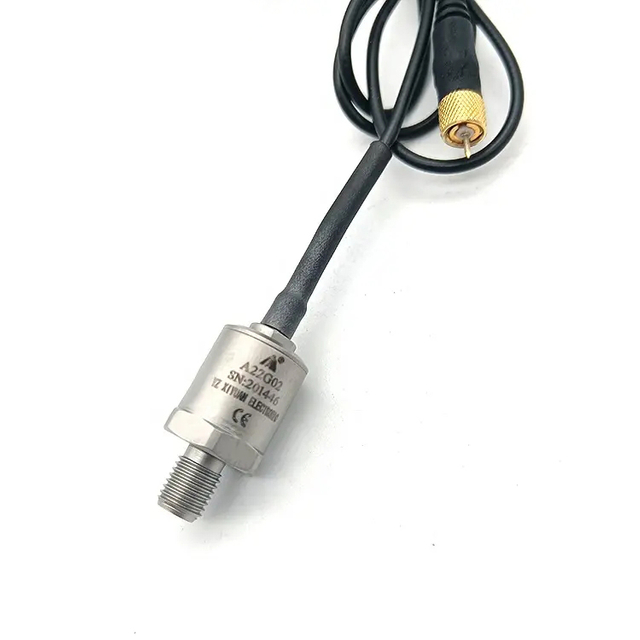 Large Shock 0.25mV/g Single Sensor Axis Voltage Output Type IEPE Acceleration Sensor A22G02