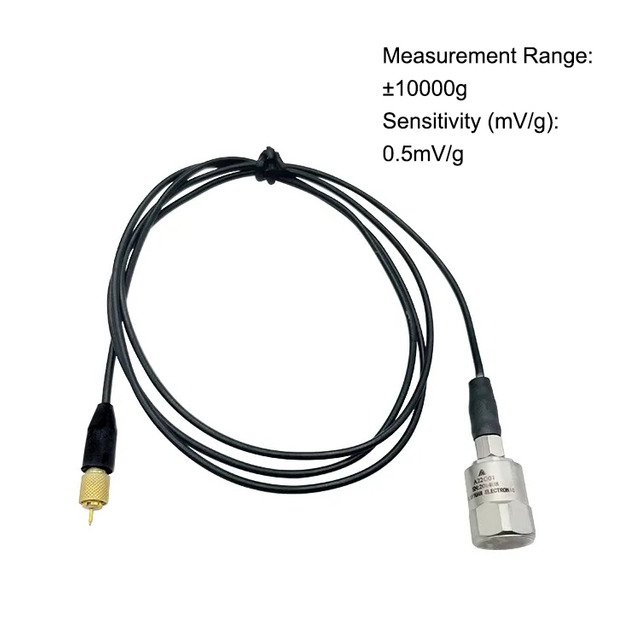 Wholesale Sensors Sensor A22G01 10000g 0.5mV/g Single Axis Voltage Output High Shock IEPE Accelerometer