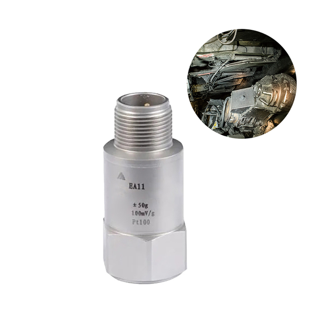 High Stability IP65 100mv/G 500mv/G Intrinsically Safe Piezoelectric Accelerometer Acceleration Composite Sensor