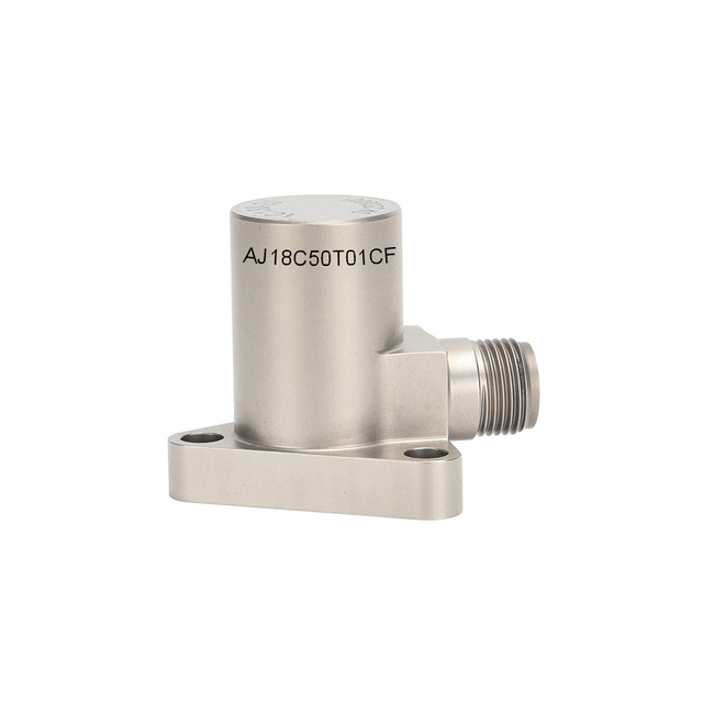 High-Temp Sensor with Titanium Housing: 260°C, ±1000 G, 50 PC/g Sensitivity, 2800 PF Capacitance, Differential Type