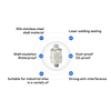 Stainless Steel Xiyuan Low Price High Sensitivity Impact Piezoelectric Acceleration Sensor Accelerometer (A12G01)