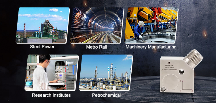 industrial accelerometer and temperture