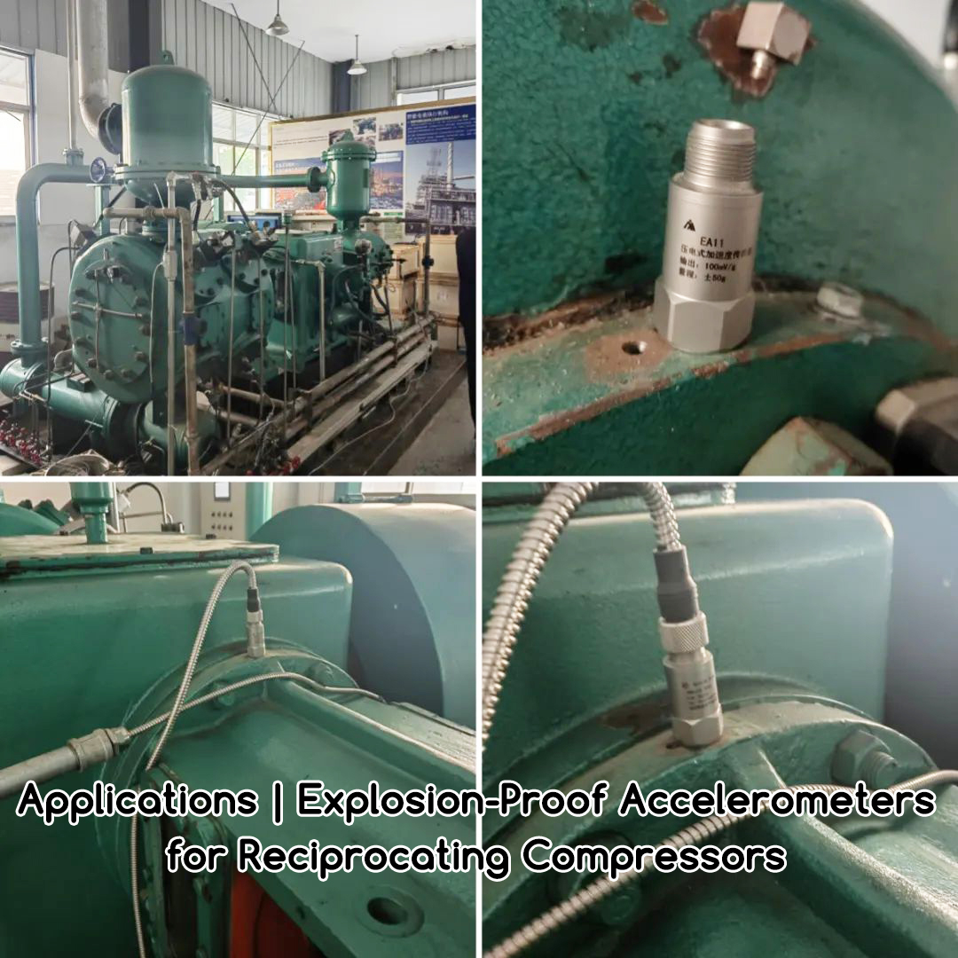 Explosion-Proof Acceleration Sensors for Reciprocating Compressors