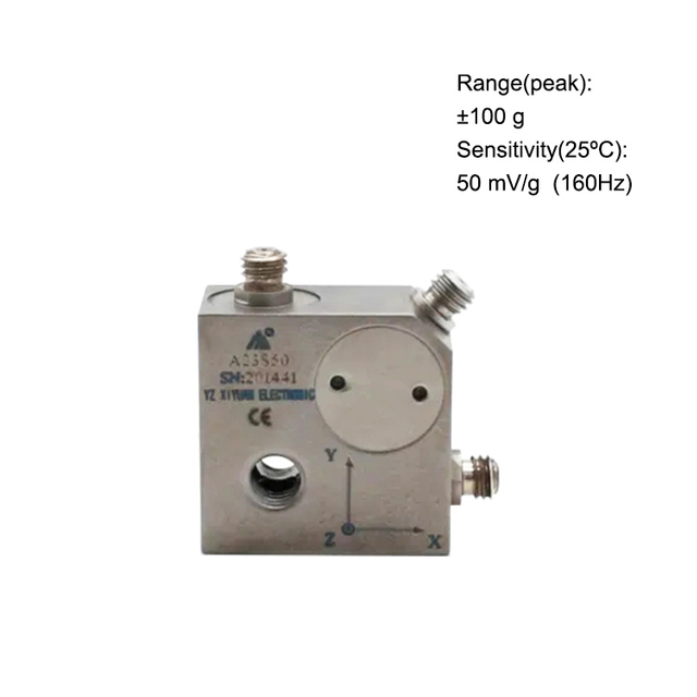 High performance triaxial accelerometer general purpose 3 axis accelerometer