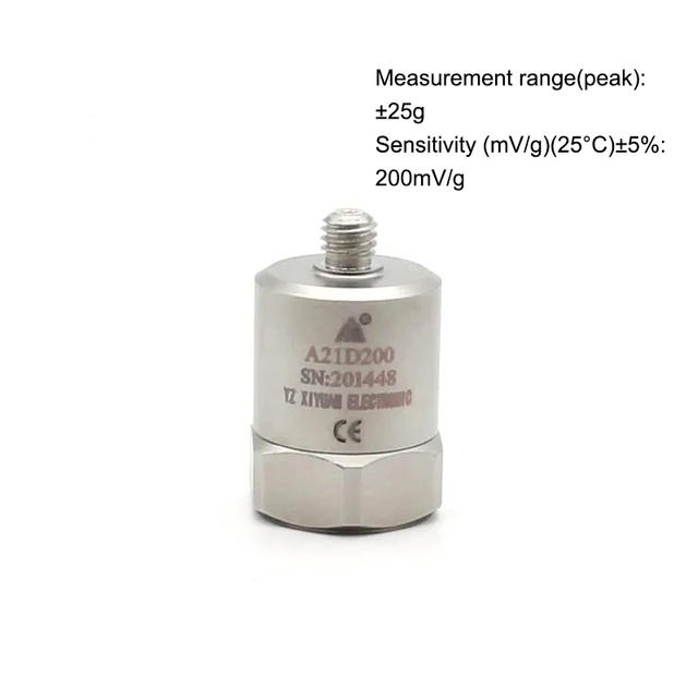 Single Axis Voltage Output Accelerometer Low Level Acceleration General Type IEPE Accelerometer