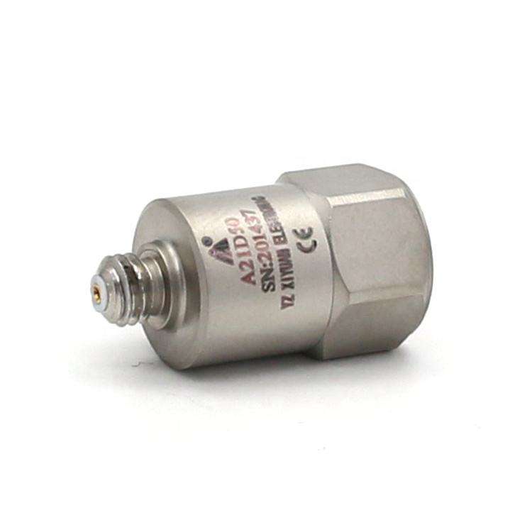 IEPE Vibration Acceleration Sensor Supplier 50mV/g Piezo Vibration Accelerometer Sensor for Centrifuges