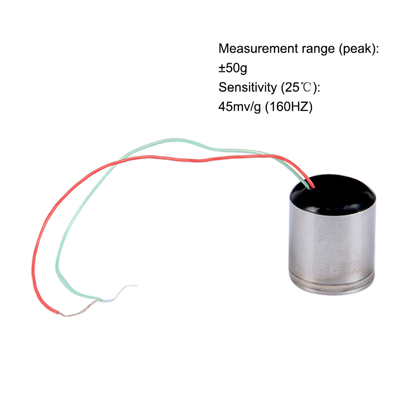 Three Core Low Impedance Voltage Output Piezoelectric Acceleration Sensor Core