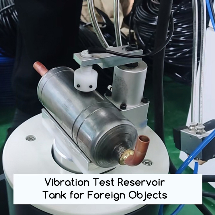 Vibration Test Detection Reservoir