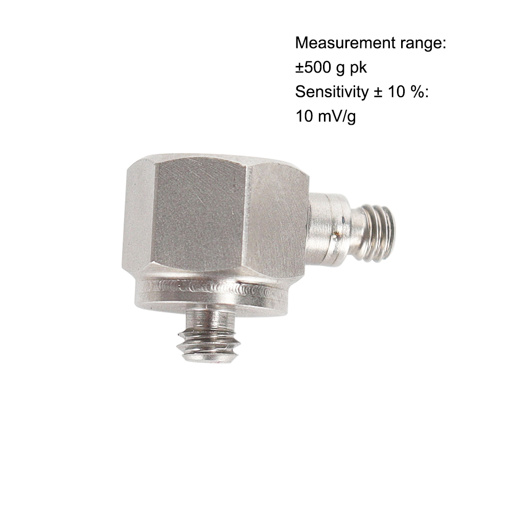 10mV/g Single Axis Voltage Output Accelerometer Industrial Condition Monitoring Miniature IEPE Accelerometer