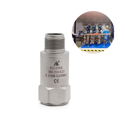 Piezo Vibration Sensor Supplier Ip65 Water Proof Monitoring Vibration Sensor for Centrifuge Vibration Sensor