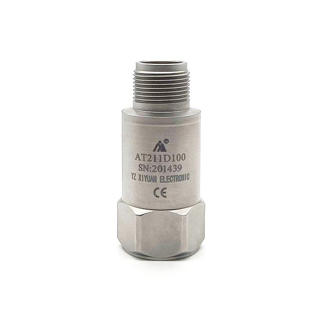 100mV/g Stainless Steel Laser Welded Seal Sensor Industrial Rotating Machinery Piezoelectric Accelerometer