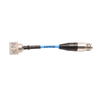 AJ274F 5mV/g Triaxial Piezo Accelerometer, Integrated Cable, 2000g, 6.4cm³, Robot Jumping Test