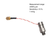 Robust Titanium IEPE Piezoelectric Accelerometer, Designed for Extreme Shock (5,000g) Monitoring