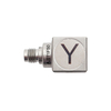 China Made AJ271F Mini Triaxial Piezoelectric Acceleration Sensor, Compact 10.2 Cubic