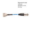 AJ271F Small 3-Axis Piezoelectric Accelerometer Sensor, 10 MV/g Sensitivity, Ideal for Robotic Impact & Drop Testing