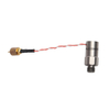 Filtered IEPE Shock Acceleration Sensor, 0.1mV/g Sensitivity, 50,000g Measurement Range, 18-30VDC, Titanium Alloy